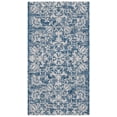 thumbnail image 1 of SAFAVIEH Courtyard Nina Floral Indoor/Outdoor Area Rug, Navy/Grey, 2' x 3'7", 1 of 14