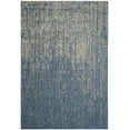 thumbnail image 1 of SAFAVIEH Courtyard Orpa Abstract Indoor/Outdoor Area Rug, Navy/Grey, 5'3" x 7'7", 1 of 6