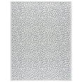 thumbnail image 1 of SAFAVIEH Courtyard Otis Spotted Indoor/Outdoor Area Rug, Ivory/Blue, 8' x 10', 1 of 14