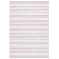 thumbnail image 1 of SAFAVIEH Courtyard Patrice Striped Indoor/Outdoor Area Rug, Ivory/Soft Pink, 4' x 5'7", 1 of 12