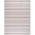 thumbnail image 1 of SAFAVIEH Courtyard Patrice Striped Indoor/Outdoor Area Rug, Ivory/Soft Pink, 9' x 12', 1 of 12