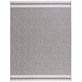 thumbnail image 1 of SAFAVIEH Courtyard Percival Geometric Indoor/Outdoor Area Rug, Black/Ivory, 9' x 12', 1 of 10