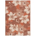 thumbnail image 1 of SAFAVIEH Courtyard Qendro Floral Indoor/Outdoor Area Rug, Terra Natural/Brown, 5'3" x 7'7", 1 of 9