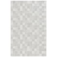 thumbnail image 1 of SAFAVIEH Courtyard Raeyln Checkered Indoor/Outdoor Area Rug, Grey/Dark Grey, 4’ x 5’7”, 1 of 10