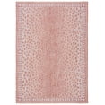 thumbnail image 1 of SAFAVIEH Courtyard Regent Animal Indoor/Outdoor Area Rug, Rust/Beige, 8' x 10', 1 of 11