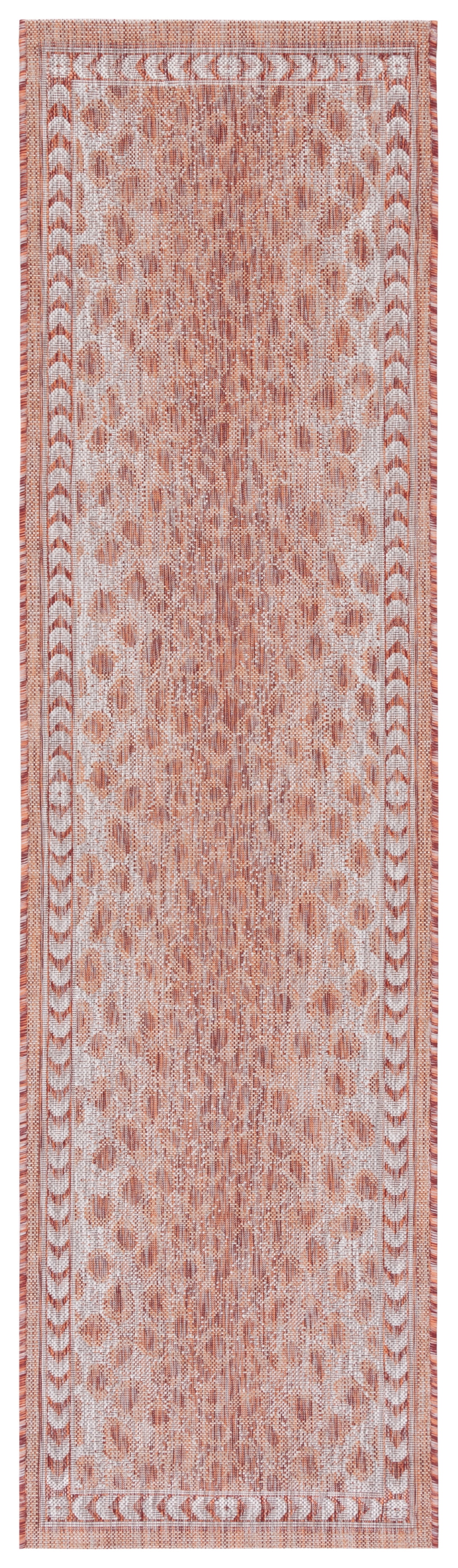 Regent Rugs SAFAVIEH Courtyard Regent Animal Indoor/Outdoor Runner Rug, Rust/Beige ...