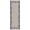 thumbnail image 1 of Safavieh Courtyard Regent Oriental Indoor/Outdoor Runner Rug, Natural/Blue, 2'3" x 6'7", 1 of 9