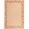 thumbnail image 1 of Safavieh Courtyard Regent Oriental Indoor/Outdoor Area Rug, Natural/Terracotta, 6'7" x 9'6", 1 of 14