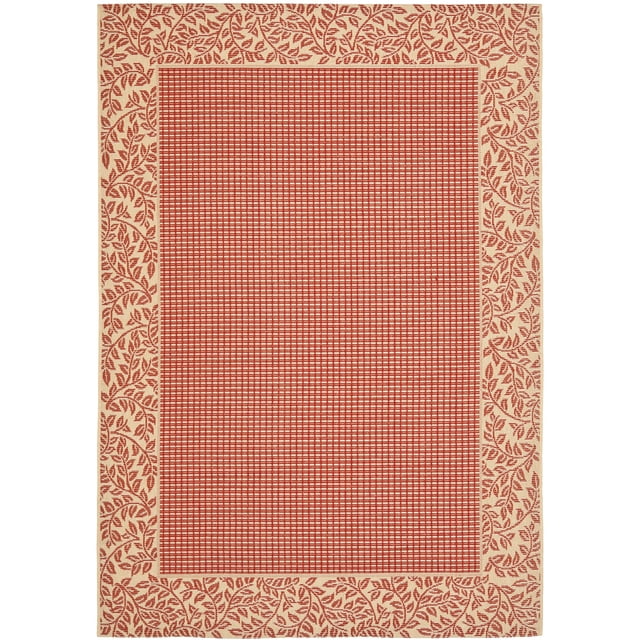 SAFAVIEH Courtyard Regent Traditional Floral Indoor/Outdoor Area Rug, 9 ...
