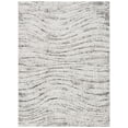 thumbnail image 1 of SAFAVIEH Courtyard Robena Abstract Indoor/Outdoor Area Rug, Ivory/Grey, 5'5" x 7'7", 1 of 8