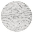 thumbnail image 1 of SAFAVIEH Courtyard Robena Abstract Indoor/Outdoor Area Rug, Ivory/Grey, 6'7" x 6'7" Round, 1 of 8