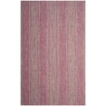 thumbnail image 1 of SAFAVIEH Courtyard Robert Striped Indoor/Outdoor Area Rug, 5'3" x 7'7", Light Grey/Fuchsia, 1 of 10