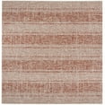 thumbnail image 1 of SAFAVIEH Courtyard Robert Striped Indoor/Outdoor Area Rug, 6'7" x 6'7" Square, Light Beige/Terracotta, 1 of 10