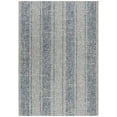 thumbnail image 1 of SAFAVIEH Courtyard Robert Striped Indoor/Outdoor Area Rug, Light Grey/Blue, 4' x 5'7", 1 of 14