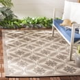 thumbnail image 1 of Safavieh Courtyard Rose Geometric Indoor/Outdoor Area Rug, Beige/Dark Beige, 5'3" x 7'7", 1 of 9