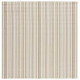 thumbnail image 1 of Safavieh Courtyard Roslyn Striped Indoor/Outdoor Area Rug, Beige/Rust Yellow, 6'7" x 6'7" Square, 1 of 9