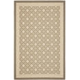 thumbnail image 1 of Safavieh Courtyard Rowan Geometric Indoor/Outdoor Area Rug, Beige, 4' x 5'7", 1 of 9