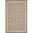 thumbnail image 1 of Safavieh Courtyard Rowan Geometric Indoor/Outdoor Area Rug, Dark Beige/Beige, 5'3" x 7'7", 1 of 8