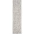 thumbnail image 1 of SAFAVIEH Courtyard Samson Solid Indoor/Outdoor Runner Rug, Grey/Turquoise, 2'3" x 10', 1 of 12
