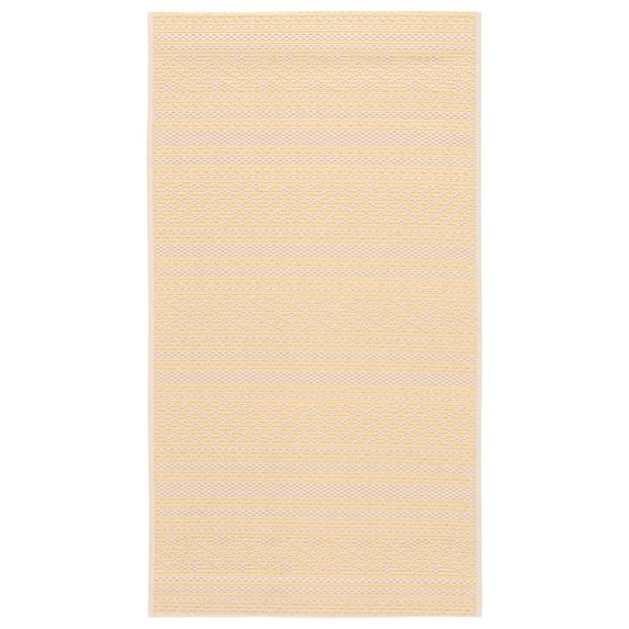 Safavieh Courtyard Seanna Striped Indoor/Outdoor Area Rug, Beige/Gold, 2'7" x 5'