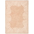 thumbnail image 1 of SAFAVIEH Courtyard Shedley Seashells Indoor/Outdoor Area Rug, Natural/Beige, 5'3" x 7'6", 1 of 9