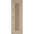thumbnail image 1 of Safavieh Courtyard Steve Oriental Indoor/Outdoor Runner Rug, Brown/Natural, 2'3" x 6'7", 1 of 8