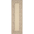 thumbnail image 1 of Safavieh Courtyard Steve Oriental Indoor/Outdoor Runner Rug, Natural/Brown, 2'3" x 6'7", 1 of 8