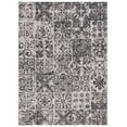 thumbnail image 1 of SAFAVIEH Courtyard Taegan Floral Indoor/Outdoor Area Rug, Black/Beige, 5'3" x 7'7", 1 of 10