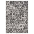 thumbnail image 1 of SAFAVIEH Courtyard Taegan Floral Indoor/Outdoor Area Rug, Black/Beige, 6'7" x 9'6", 1 of 10