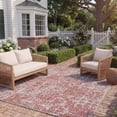 thumbnail image 1 of Safavieh Courtyard Taegan Floral Indoor/Outdoor Area Rug, Red/Beige, 5'3" x 7'7", 1 of 10