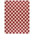 thumbnail image 1 of SAFAVIEH Courtyard Talbot Checkered Indoor/Outdoor Area Rug, Red/Beige, 8' x 10', 1 of 12