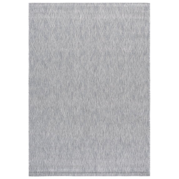 Safavieh Courtyard Teodor Geometric Indoor/Outdoor Area Rug, Gray, 5'3" x 7'7"