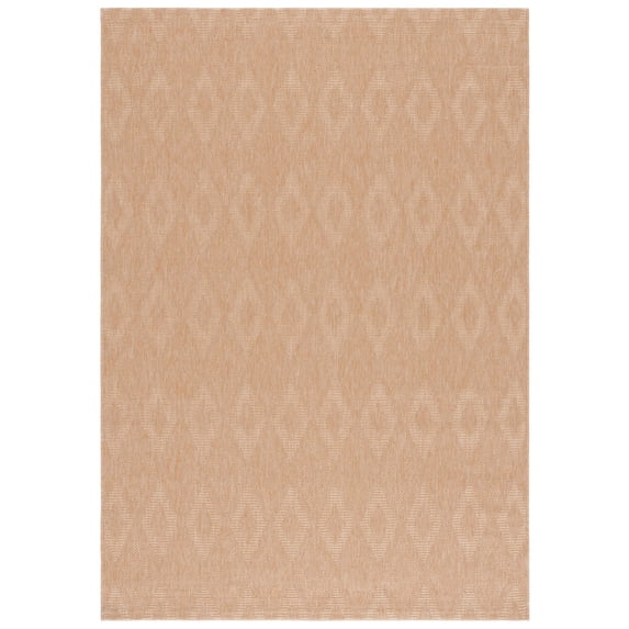 Safavieh Courtyard Teodor Geometric Indoor/Outdoor Area Rug, Natural, 5'3" x 7'7"