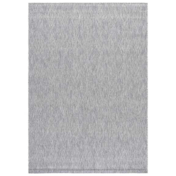Safavieh Courtyard Teodor Geometric Indoor/Outdoor Area Rug, Gray, 6'7" x 9'6"