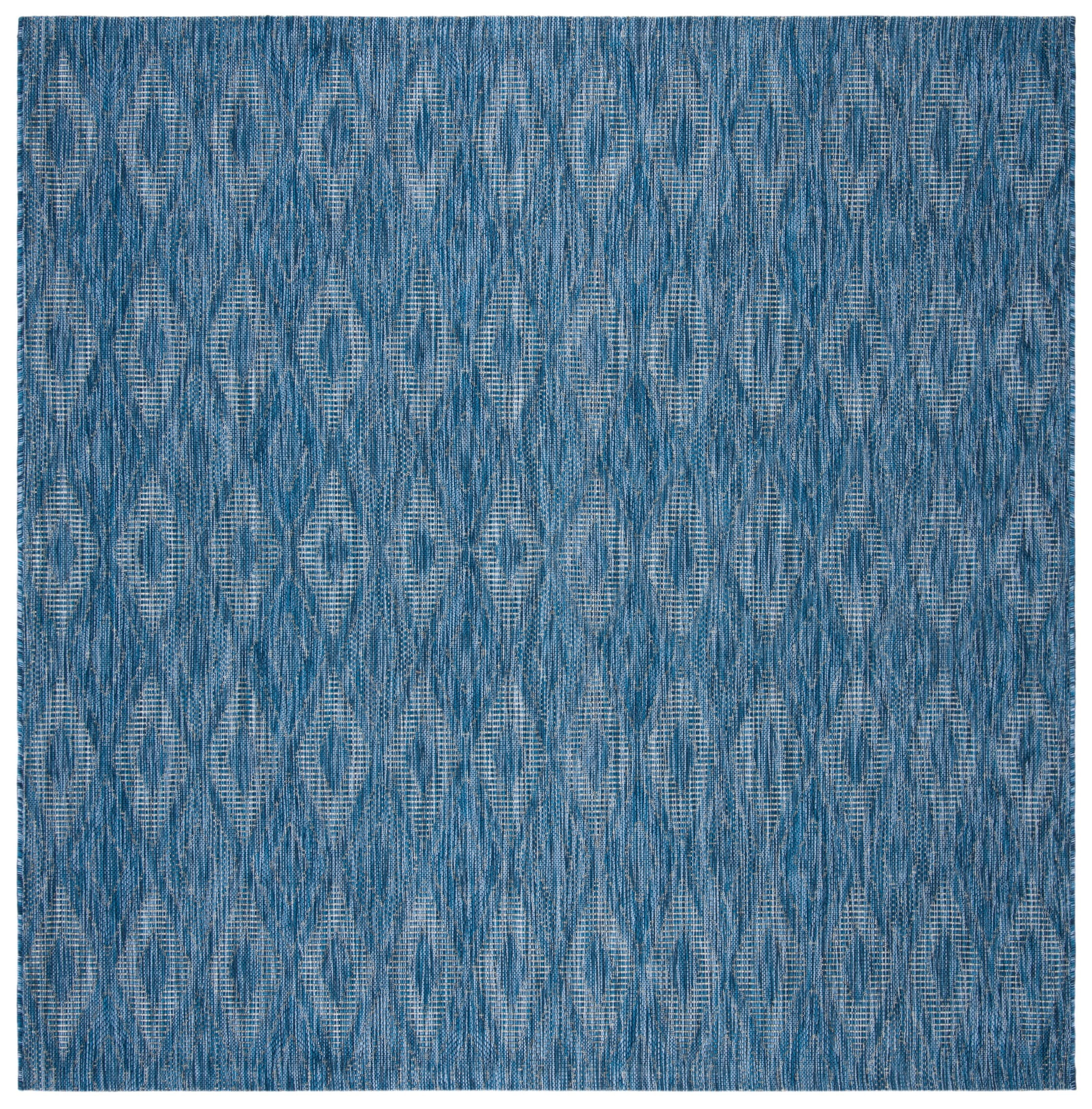 Safavieh Navy Blue Square Indoor/Outdoor Area Rug