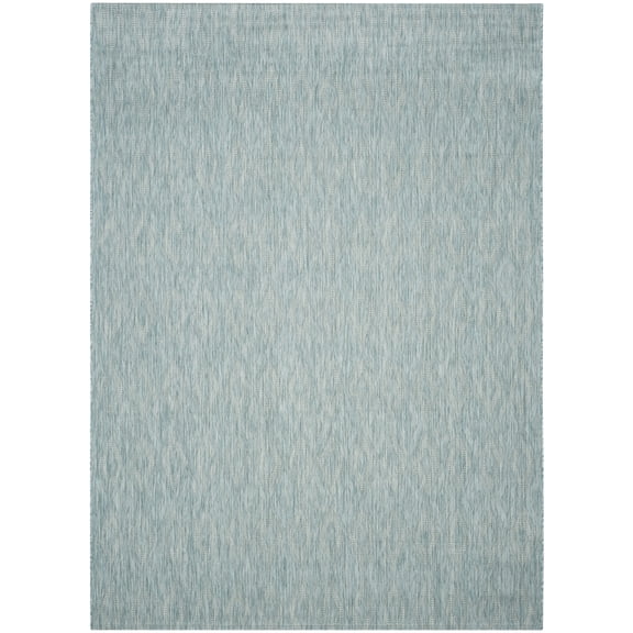 Safavieh Courtyard Teodor Geometric Indoor/Outdoor Area Rug, Aqua, 10' x 14'