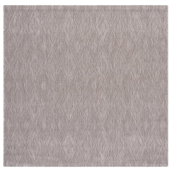 Safavieh Courtyard Teodor Geometric Indoor/Outdoor Area Rug, Beige, 5'3" x 5'3" Square