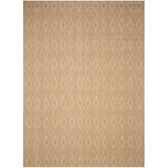 Safavieh Courtyard Teodor Geometric Indoor/Outdoor Area Rug, Natural, 9' x 12'