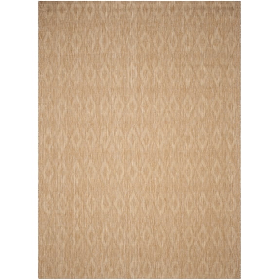 Safavieh Courtyard Teodor Geometric Indoor/Outdoor Area Rug, Natural, 9' x 12'