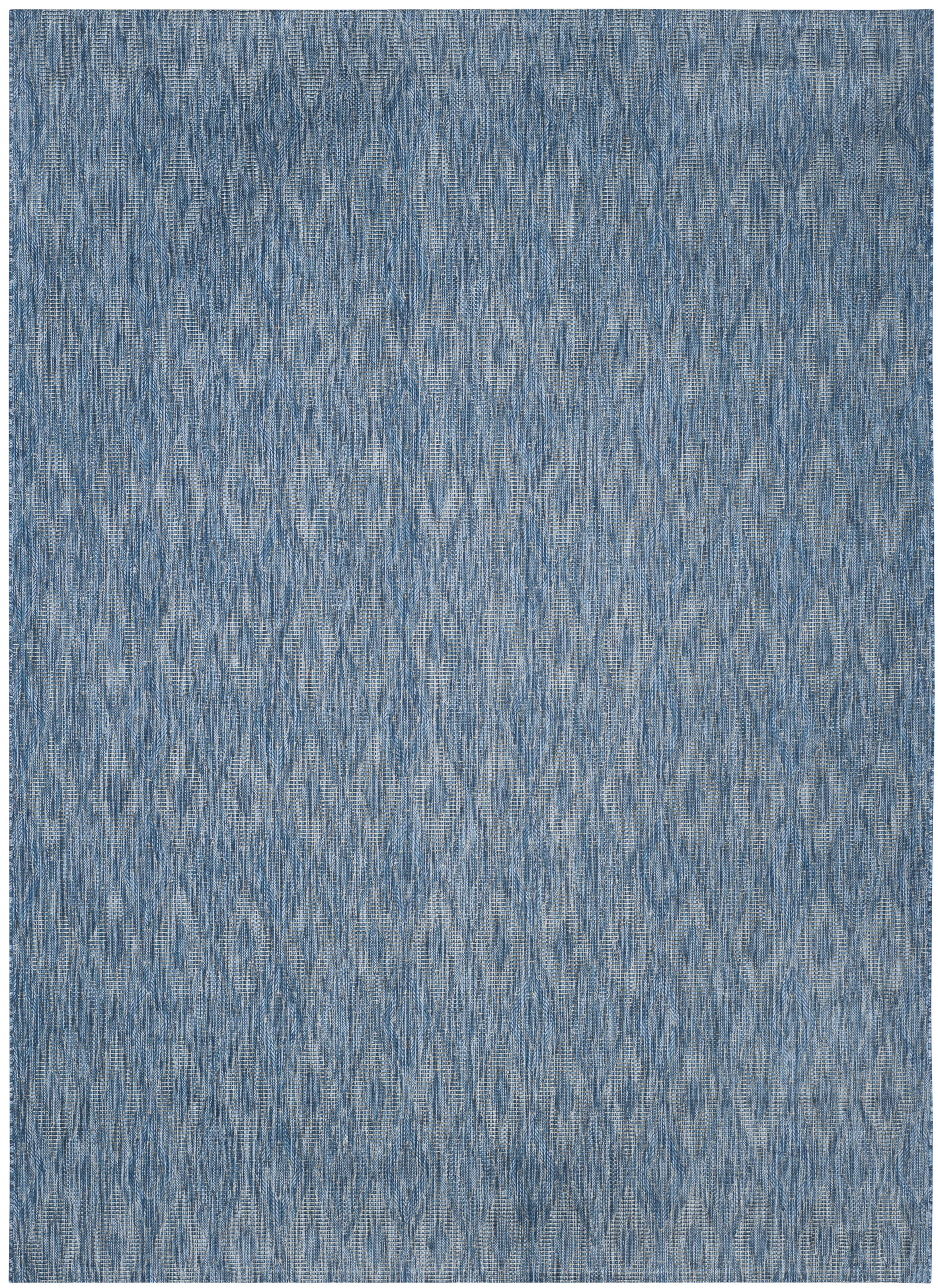 Safavieh Courtyard Teodor Geometric Indoor/Outdoor Area Rug, Navy, 8' x 11'