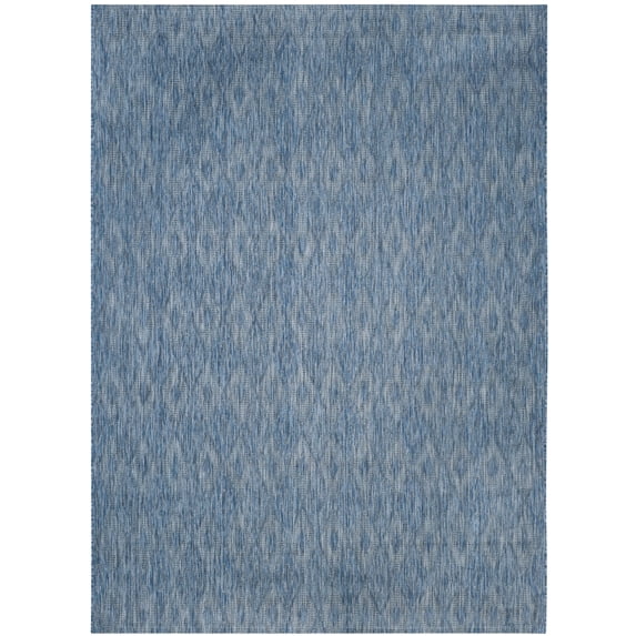 Safavieh Courtyard Teodor Geometric Indoor/Outdoor Area Rug, Navy, 8' x 11'