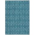 thumbnail image 1 of Safavieh Courtyard Teodor Geometric Indoor/Outdoor Area Rug, Turquoise/Blue, 4' x 5'7", 1 of 10