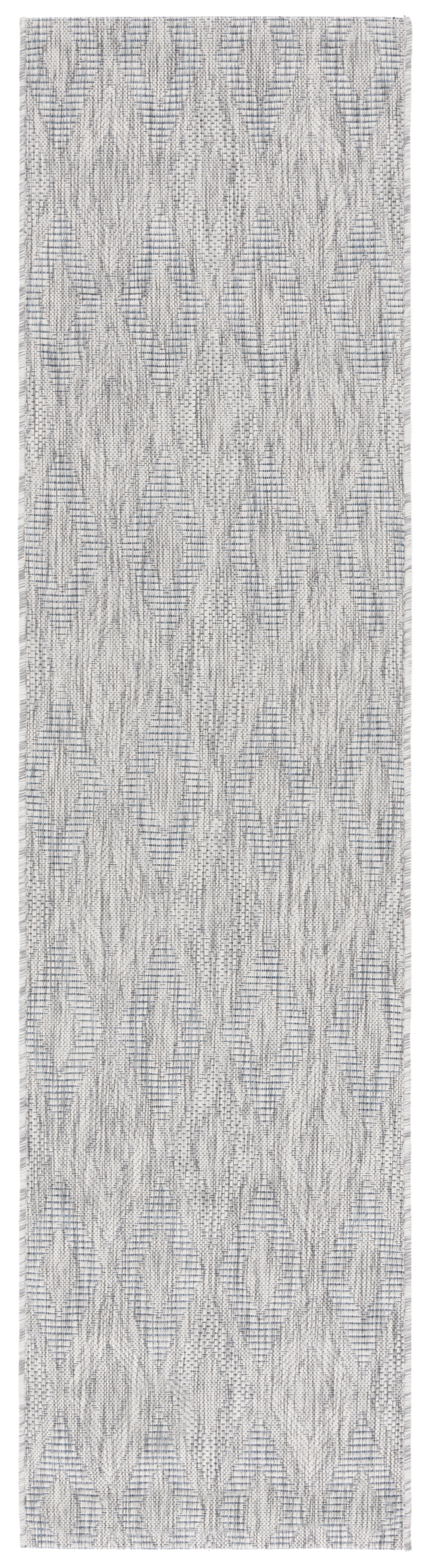 Safavieh Courtyard Teodor Geometric Indoor/Outdoor Runner Rug, Gray, 2'3" x 16'