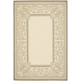 thumbnail image 1 of Safavieh Courtyard Theodore Oriental Indoor/Outdoor Area Rug, Beige/Dark Beige, 5'3" x 7'7", 1 of 9