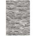 thumbnail image 1 of SAFAVIEH Courtyard Thomasina Animal Indoor/Outdoor Area Rug, Grey/Black, 4' x 5'7", 1 of 6