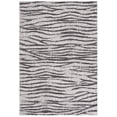 thumbnail image 1 of SAFAVIEH Courtyard Thomasina Animal Indoor/Outdoor Area Rug, Grey/Black, 5'3" x 7'7", 1 of 9