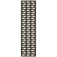 thumbnail image 1 of SAFAVIEH Courtyard Tranter Fishes Indoor/Outdoor Runner Rug, Black/Beige, 2'3" x 14', 1 of 10