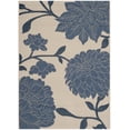 thumbnail image 1 of Safavieh Courtyard Tyson Floral Indoor/Outdoor Area Rug, Beige/Blue, 2'7" x 5', 1 of 17