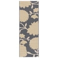 thumbnail image 1 of Safavieh Courtyard Tyson Floral Indoor/Outdoor Runner Rug, Anthracite/Beige, 2'3" x 14', 1 of 13