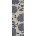 thumbnail image 1 of Safavieh Courtyard Tyson Floral Indoor/Outdoor Runner Rug, Beige/Blue, 2'3" x 6'7", 1 of 13